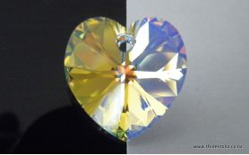 Swarovski Heart Art 6228 Crystal AB 18mm